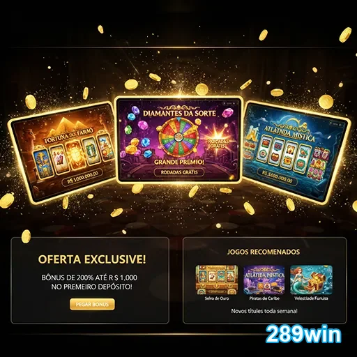 Experiência de live gaming com suporte local em português - 289win